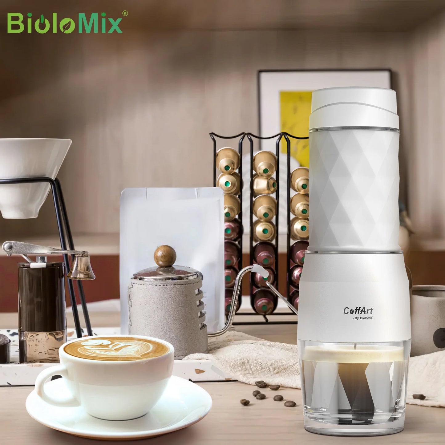 BioloMix-Cafetière portable